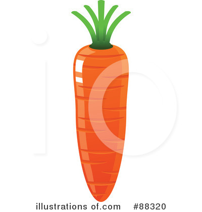 Carrot Clipart #88320 - Illustration by Tonis Pan