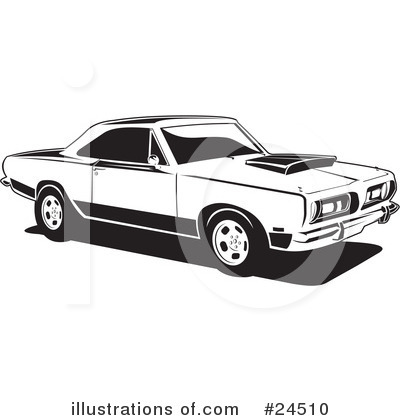 Royalty-Free (RF) Cars Clipart Illustration by David Rey - Stock Sample #24510