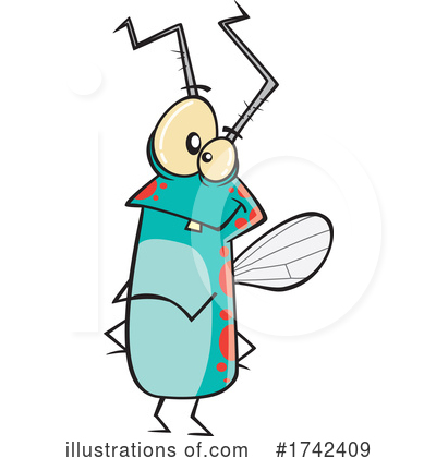 Bug Clipart #1742409 by toonaday