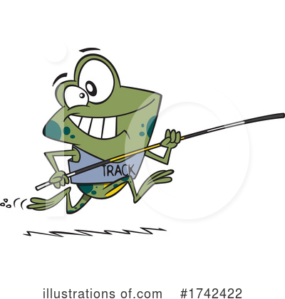 Track And Field Clipart #1742422 by toonaday