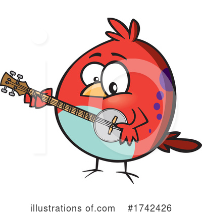 Bird Clipart #1742426 by toonaday