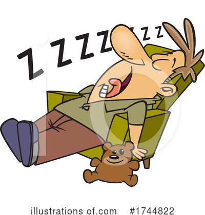 Sleep Clipart #1744822 by toonaday