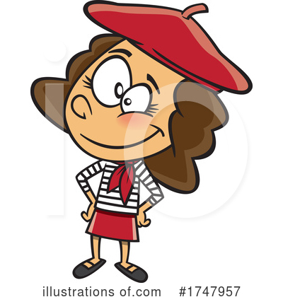French Clipart #1747957 by toonaday