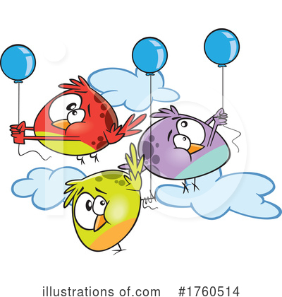 Birds Clipart #1760514 by toonaday