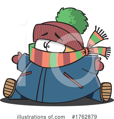 Winter Clothes Clipart #1762879 by toonaday