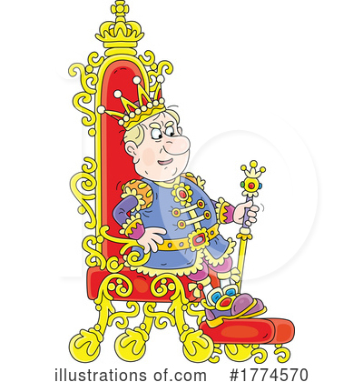 Throne Clipart #1774570 by Alex Bannykh