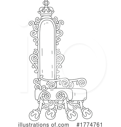 Throne Clipart #1774761 by Alex Bannykh