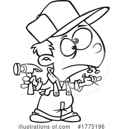 Royalty-Free (RF) Cartoon Clipart Illustration by toonaday - Stock Sample #1775196