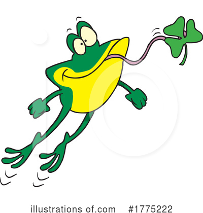 Frogs Clipart #1775222 by toonaday
