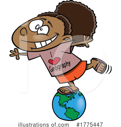 Globe Clipart #1775447 by toonaday