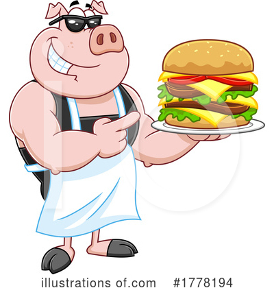 Barbeque Clipart #1778194 by Hit Toon