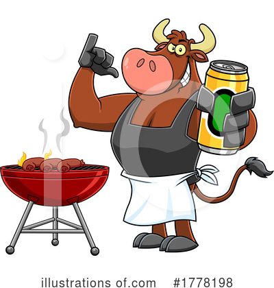 Barbeque Clipart #1778198 by Hit Toon