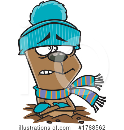 Groundhog Clipart #1788562 by toonaday