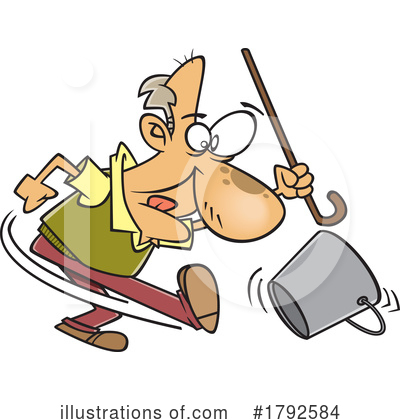 Old Man Clipart #1792584 by toonaday