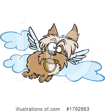 Yorkie Clipart #1792863 by toonaday