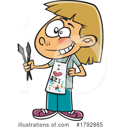 Apron Clipart #1792865 by toonaday