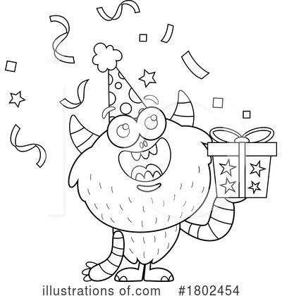 Royalty-Free (RF) Cartoon Clipart Illustration by Hit Toon - Stock Sample #1802454