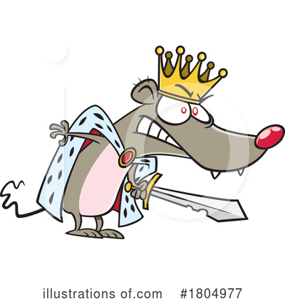 Royalty-Free (RF) Cartoon Clipart Illustration by toonaday - Stock Sample #1804977