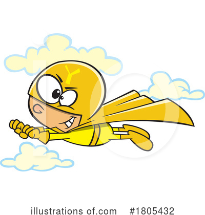 Superhero Clipart #1805432 by toonaday