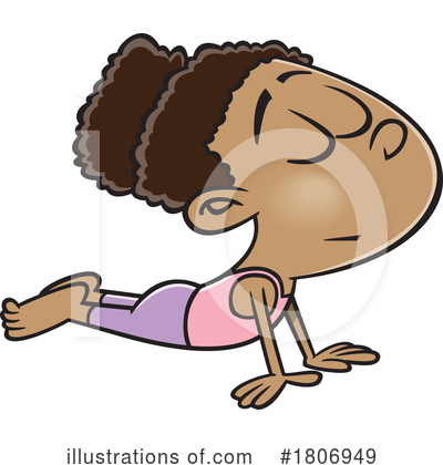 Yoga Clipart #1806949 by toonaday