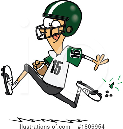 Football Clipart #1806954 by toonaday