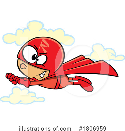 Super Man Clipart #1806959 by toonaday
