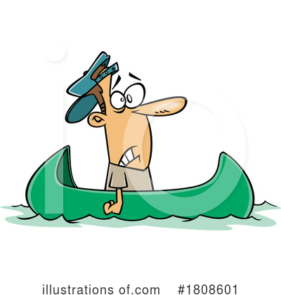 Up The Creek Without A Paddle Clipart #1808601 by toonaday