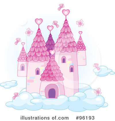 Royalty-Free (RF) Castle Clipart Illustration by Pushkin - Stock Sample #96193