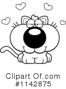 Cat Clipart #1142875 by Cory Thoman