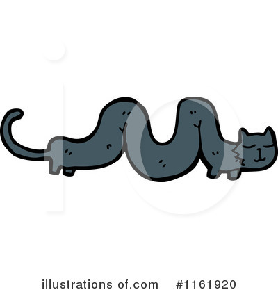 Royalty-Free (RF) Cat Clipart Illustration by lineartestpilot - Stock Sample #1161920