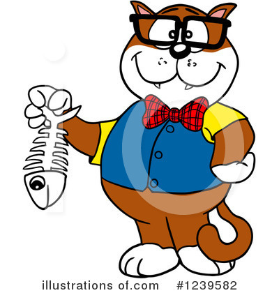 Cat Clipart #1239582 by LaffToon
