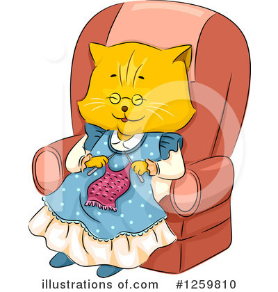 Royalty-Free (RF) Cat Clipart Illustration by BNP Design Studio - Stock Sample #1259810