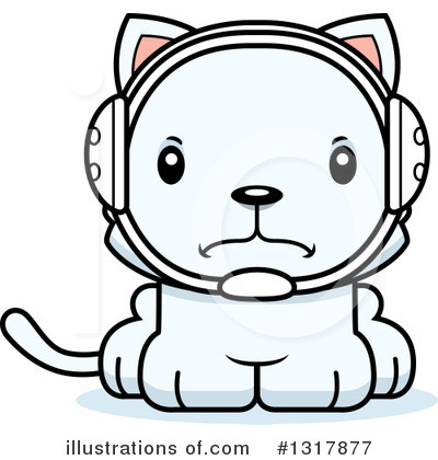 Kitten Clipart #1317877 by Cory Thoman