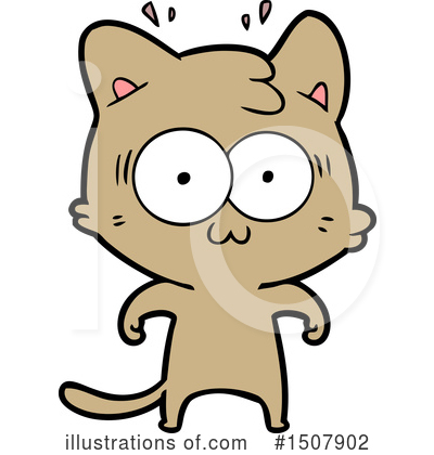 Cat Clipart #1507902 - Illustration by lineartestpilot