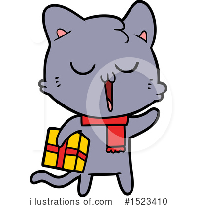 Royalty-Free (RF) Cat Clipart Illustration by lineartestpilot - Stock Sample #1523410