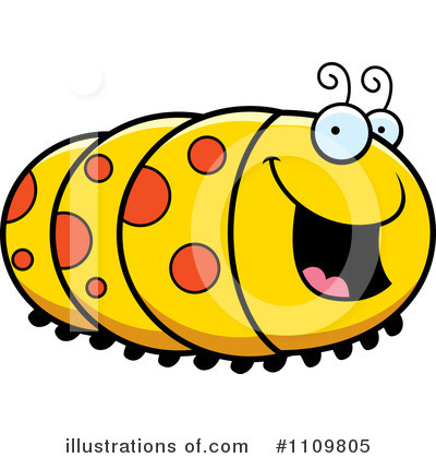Caterpillar Clipart #1109805 by Cory Thoman