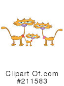 Cats Clipart #211583 by Hit Toon
