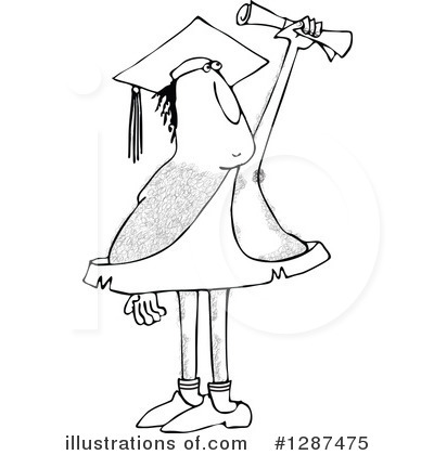 Graduate Clipart #1287475 by djart