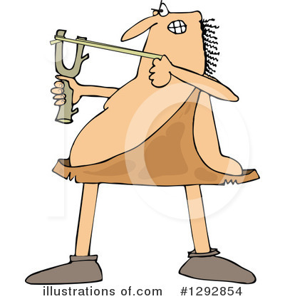 Royalty-Free (RF) Caveman Clipart Illustration by djart - Stock Sample #1292854