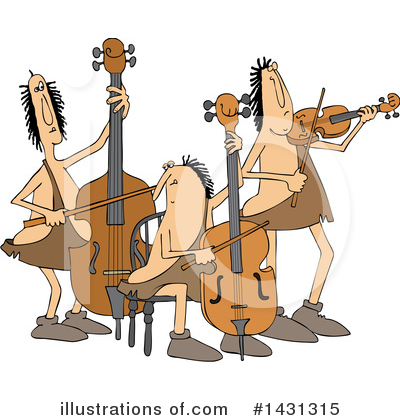 Violinist Clipart #1431315 by djart