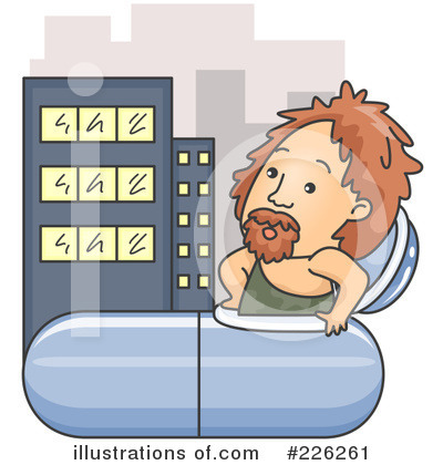 Royalty-Free (RF) Caveman Clipart Illustration by BNP Design Studio - Stock Sample #226261