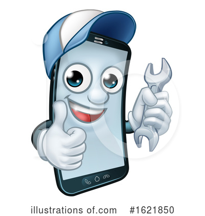 Cellphone Clipart #1621850 by AtStockIllustration