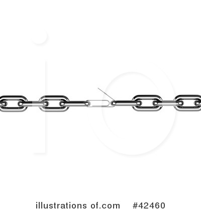 Royalty-Free (RF) Chain Clipart Illustration by stockillustrations - Stock Sample #42460