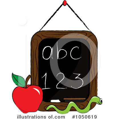 Royalty-Free (RF) Chalkboard Clipart Illustration by Pams Clipart - Stock Sample #1050619