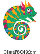 Chameleon Clipart #1780493 by Vector Tradition SM