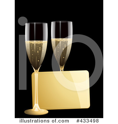 Royalty-Free (RF) Champagne Clipart Illustration by elaineitalia - Stock Sample #433498