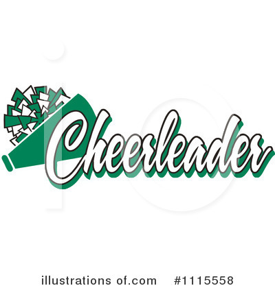 Cheerleader Clipart #1115558 by Johnny Sajem