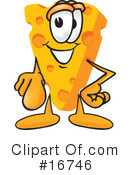 Cheese Character Clipart #16746 by Mascot Junction