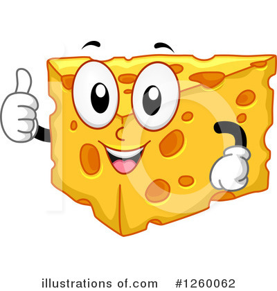 Cheese Character Clipart #1260062 by BNP Design Studio