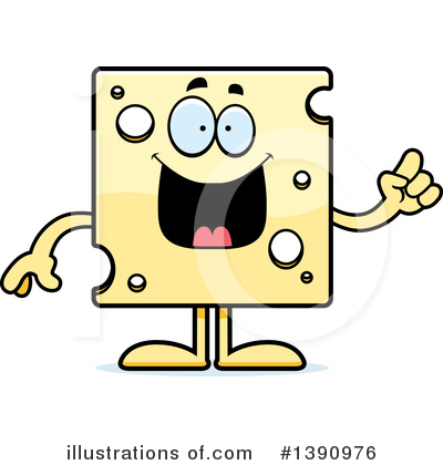 Royalty-Free (RF) Cheese Mascot Clipart Illustration by Cory Thoman - Stock Sample #1390976
